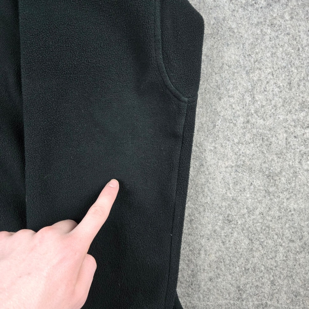 The North Face Windwall Fleece Jacket Womens Large Black Full Zip Outdoor - Picture 8 of 16